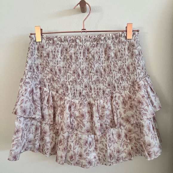 Set - INTERMIX Poppy Floral Cotton Crop Top and Mini skirt - Picture 7 of 9